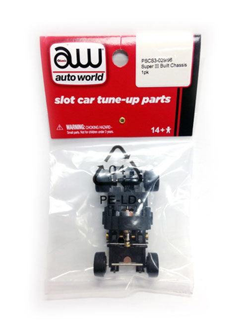 Auto World Super III Complete Chassis HO Scale Slot Car PSCS3-029