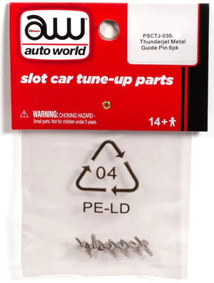 Auto World Thunderjet Metal Guide Pin Tjet Chassis Parts HO Slot Car PSCTJ-030