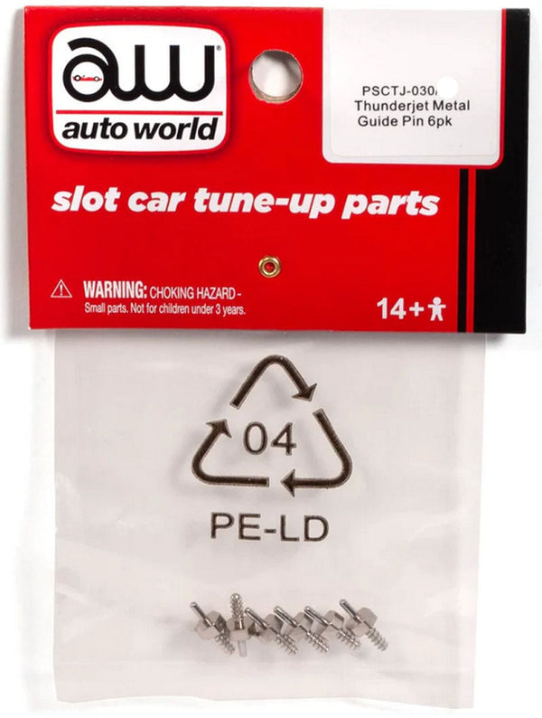 Auto World Thunderjet Metal Guide Pin Tjet Chassis Parts HO Slot Car PSCTJ-030