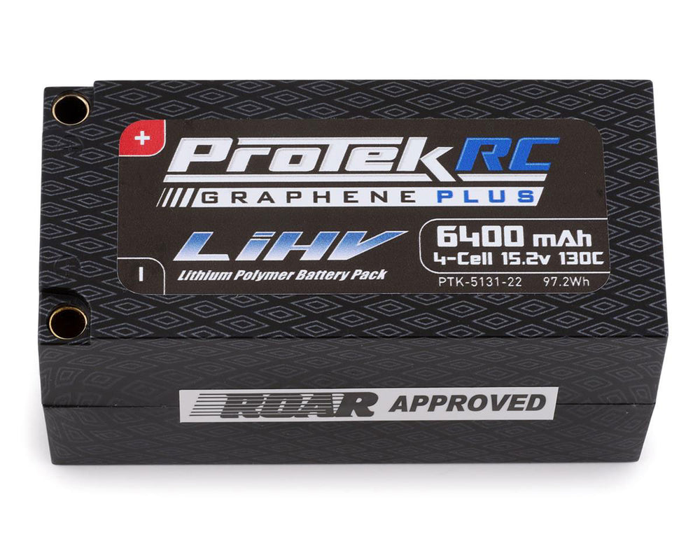 Protek R/C 4S 130C Low IR Si-Graphene+ HV Shorty LiPo Battery