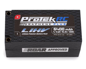Protek R/C 4S 130C Low IR Si-Graphene+ HV Shorty LiPo Battery