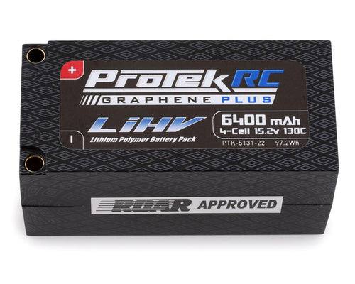 Protek R/C 4S 130C Low IR Si-Graphene+ HV Shorty LiPo Battery
