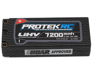 Protek R/C 2S 130C Low IR Si-Graphene+ HV HV Mid-Sized LiPo Battery