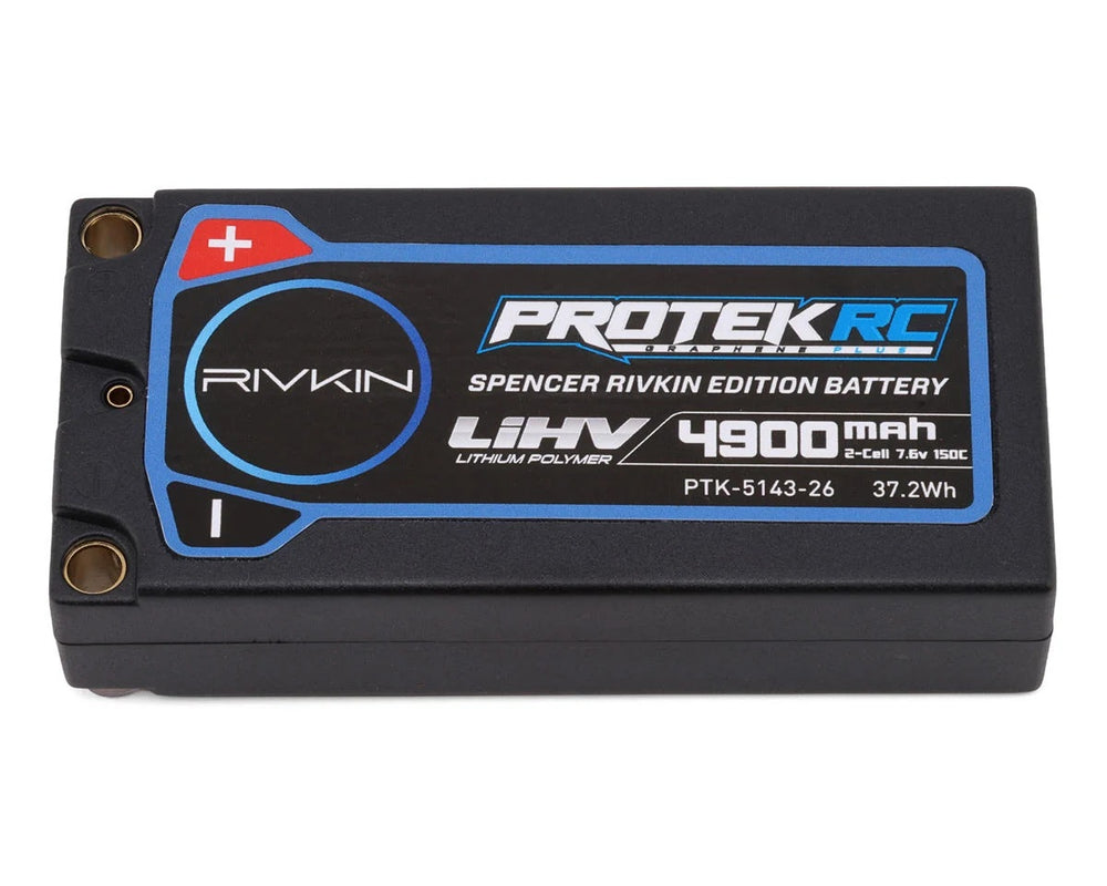 Protek R/C Spencer Rivkin 2S 150C Low IR SG3 HV ULCG Shorty LiPo