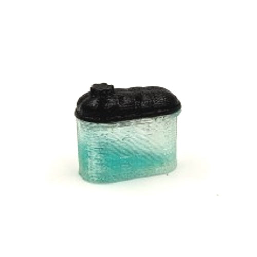 Exclusive RC ERC-10-3106 Liquid Filled Anti-Freeze Overflow Reservoir (Green)