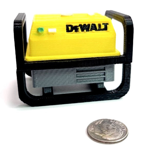 Exclusive RC ERC-10-7028 Scale Generator Yellow (Non Functioning)