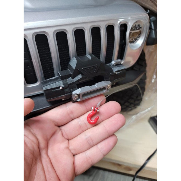 Exclusive RC ERC-6-1144 Winch (Mock/ Use with servo winch)