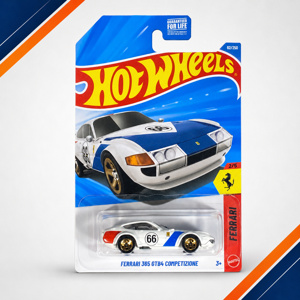 Hot Wheels Ferrari 365 GTB4 Competizone | Ferrari Series 2/5 - 62/250