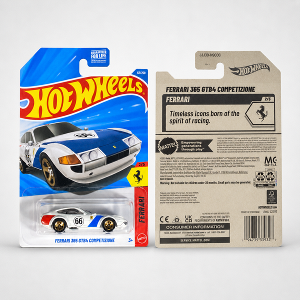 Hot Wheels Ferrari 365 GTB4 Competizone | Ferrari Series 2/5 - 62/250