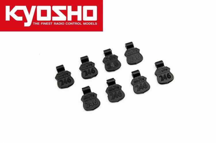 Kyosho R246-9003 R246 Rubber Knob for Body Pin