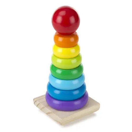 ToyShnip Rainbow Stacker Wooden Toy — Toys & Games