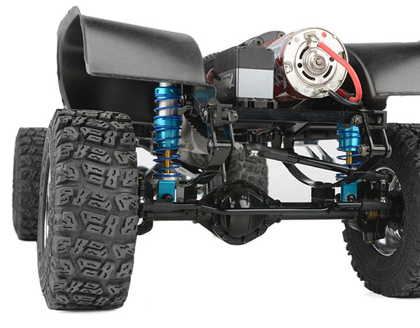 RC4WD King Off-Road Racing Shocks 70mm (Silver/Blue)