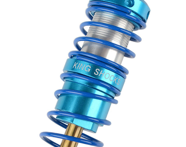 RC4WD King Off-Road Racing Shocks 80mm (Silverr/Blue)