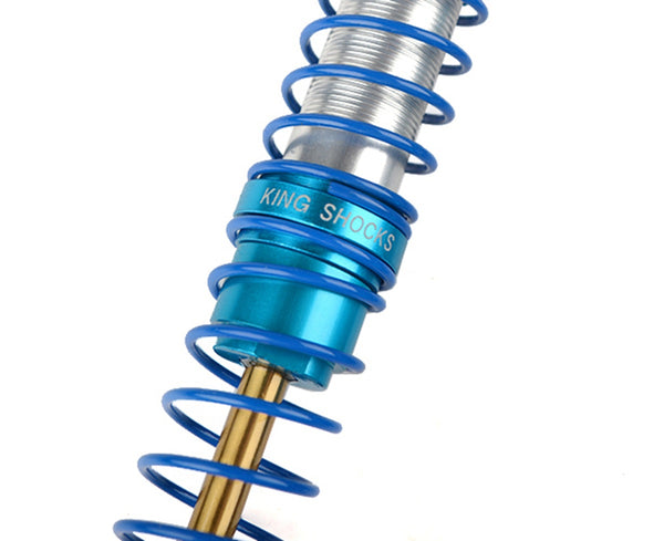 RC4WD King Off-Road Racing Shocks 100mm (Silver/Blue)