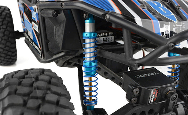 RC4WD King Off-Road Racing Shocks 100mm (Silver/Blue)
