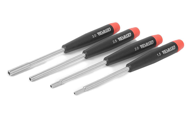RC4WD 4pc Precision Metric Hex/Nut Driver Set