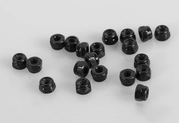 RC4WD Nylock Nuts M2 (Black)