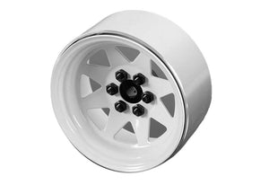 RC4WD 6 Lug Wagon 2.2" Steel Stamped Beadlock Wheels (White)