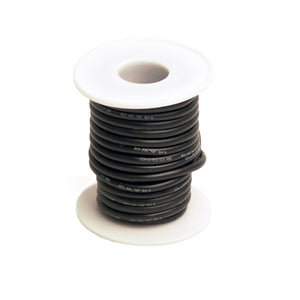 Racers Edge 14 Gauge Silicone Ultra-Flex Wire; 25' Spool (Black)