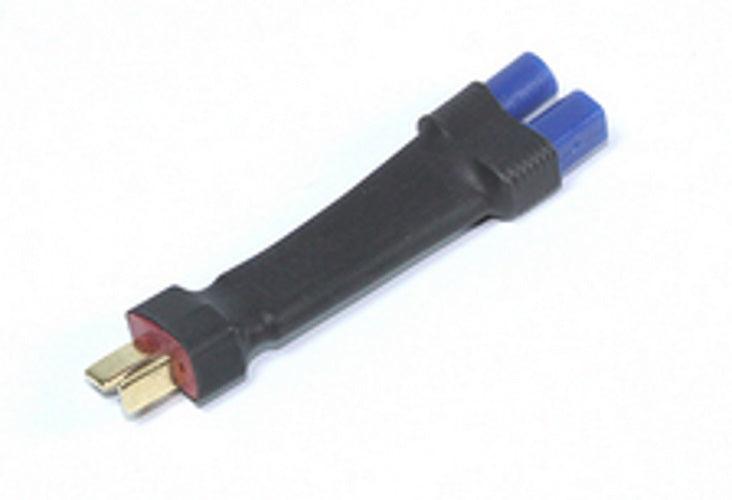 Racers Edge RCE1607 Battery/Esc Adapter: Ec3 Battery To Male Deans (T-Plug)