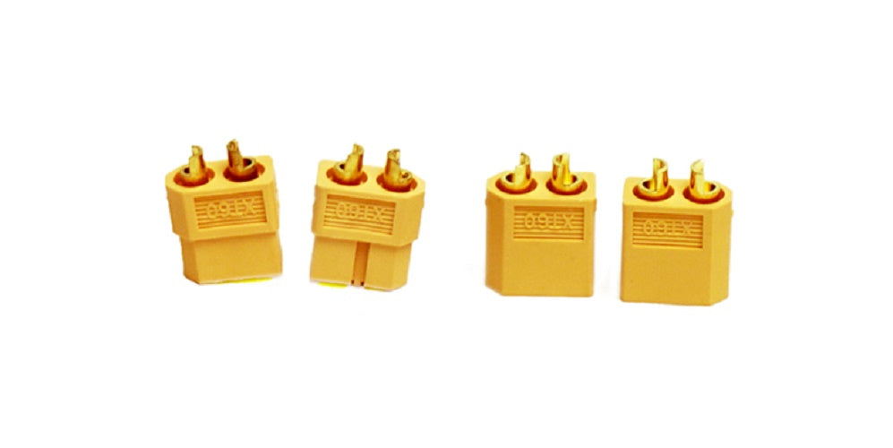 Racers Edge XT60 Connectors (2 Male & 2 Female)