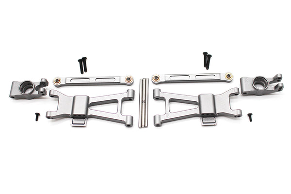 Aluminum Rear Arm & Hub Set for BlackZon Slyder