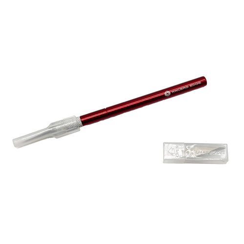 Racers Edge Aluminum Handle Hobby Knife with 6 #11 Blades