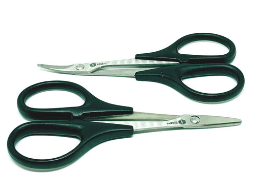 Racers Edge High Speed Steel Curved Scissor & Straight Scissor Set