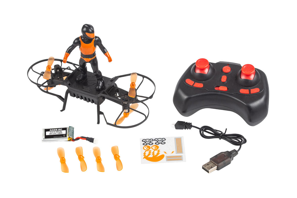 Rage R/C AeroBoard RTF, Skater