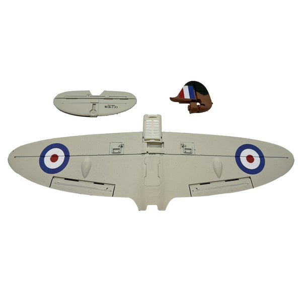 Rage R/C Painted Main Wing and Tail Set; Spitfire BL