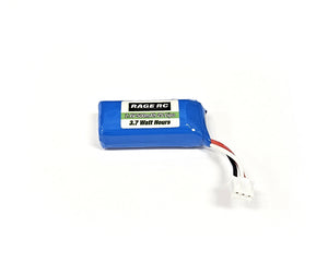 Rage R/C 7.4V 500mAh LiPo Battery; Mini Trek
