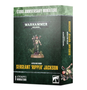 Warhammer 40K: Astra Militarum - Sergeant "Ripper" Jackson