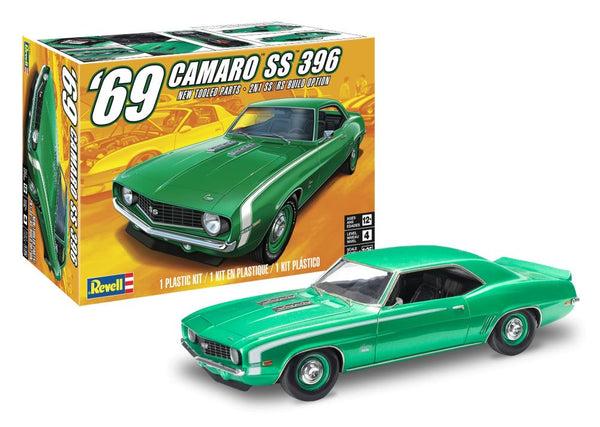 Black Forest® Hobby Supply Co Revell Monogram 4525 1/25 1969 Camaro SS 396 Car — Car & Truck Model Kits > Revell Monogram
