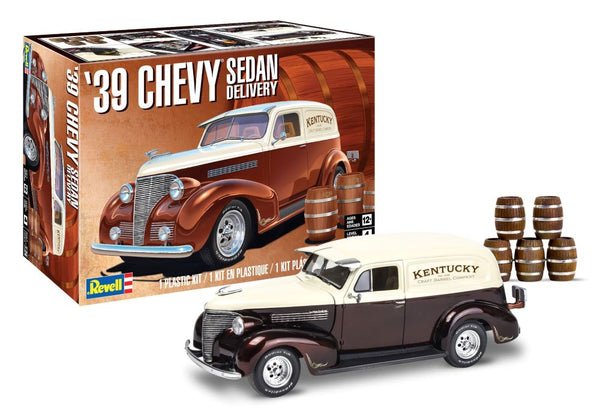 Black Forest® Hobby Supply Co Revell 4529 1/24 1939 Chevy Sedan Delivery w/Barrels — Car & Truck Model Kits > Revell Monogram