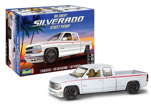 Black Forest® Hobby Supply Co Revell 4538 1/25 1999 Chevy Silverado Street Pickup Truck — Car & Truck Model Kits > Revell