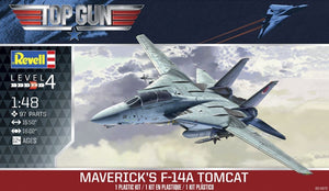 Black Forest® Hobby Supply Co Revell Monogram 5872 1/48 Top Gun Classic: F14A Tomcat Aircraft — Car & Truck Model Kits >