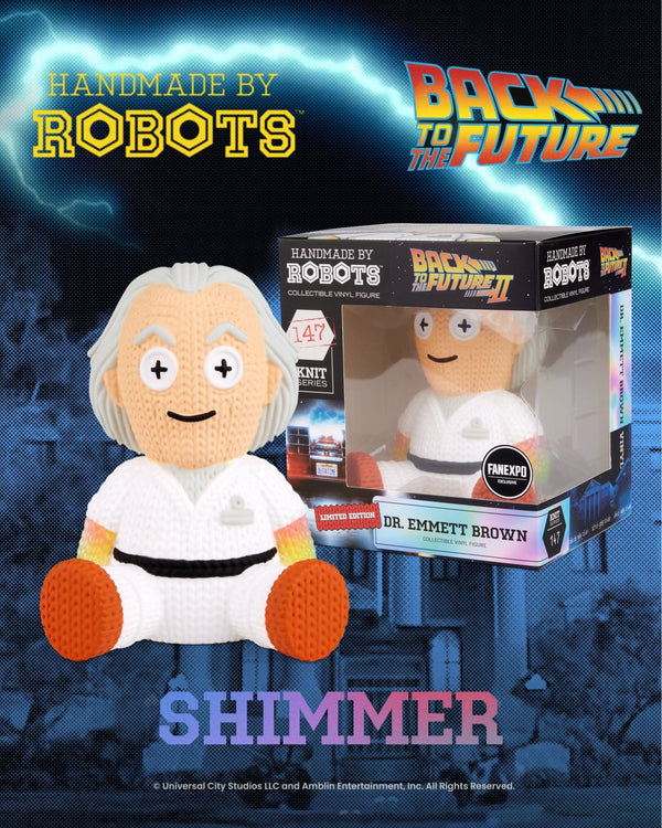 Back to the Future™ Back to the Future Part II Dr. Emmett Brown Collectible Vinyl Figure (Limited Edition Shimmer / Fan Expo