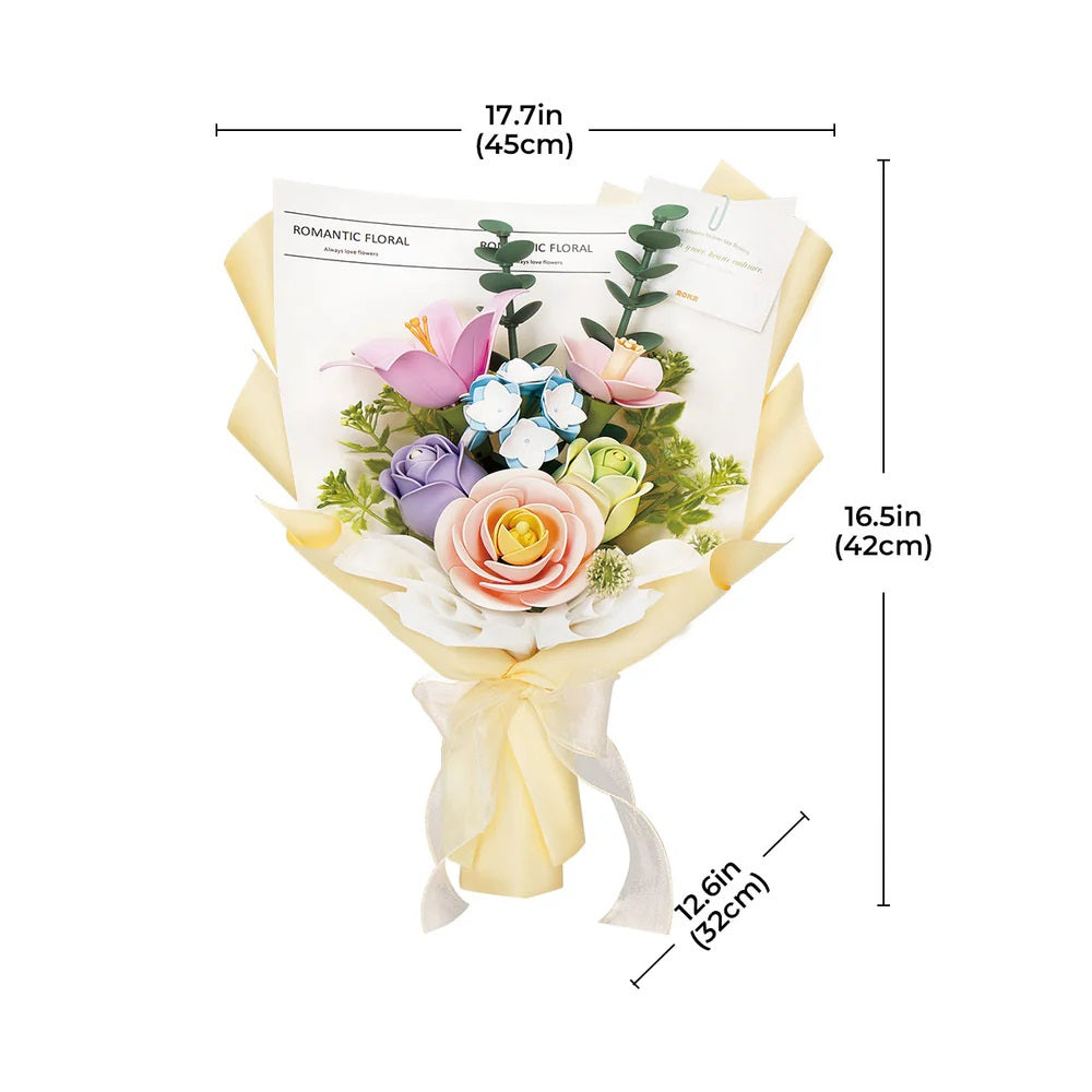 Robotime Spring Time Bouquet DIY 3D Puzzle — DIY Home Decor