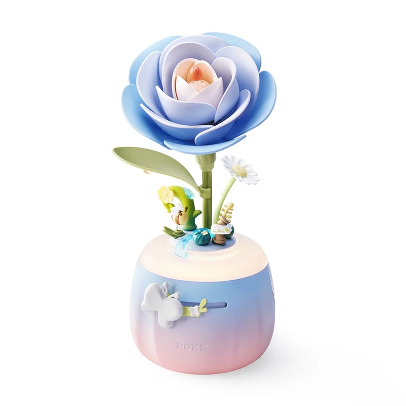 Robotime Floral Art Starry Camellia Lamp — DIY Home Decor