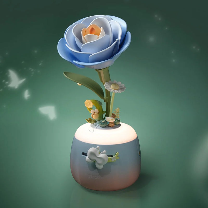 Robotime Floral Art Starry Camellia Lamp — DIY Home Decor