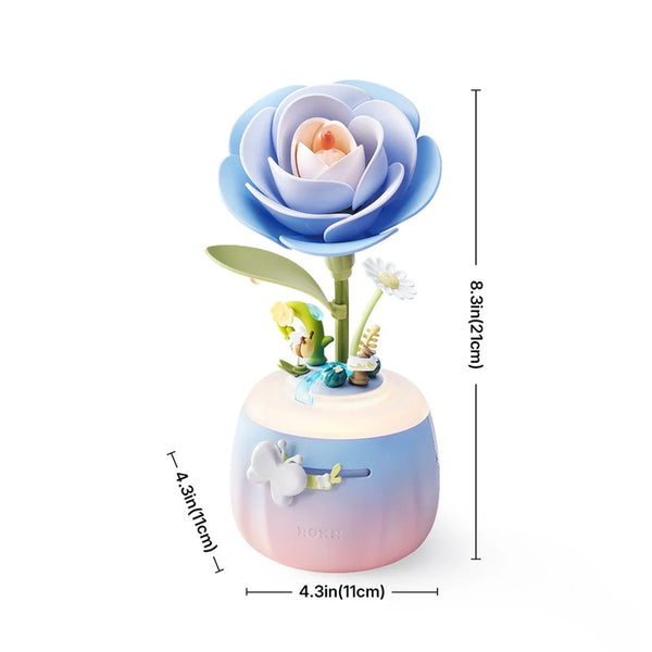 Robotime Floral Art Starry Camellia Lamp — DIY Home Decor