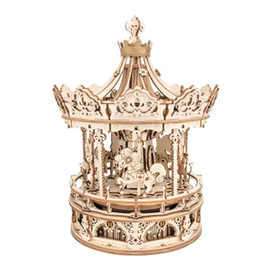 Robotime Mechanical Music Box; Romantic Carousel — DIY Home Decor