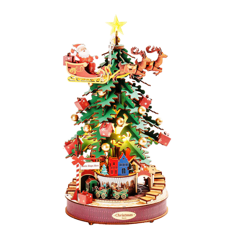 Robotime DIY Music Box; Christmas Melody Tree — DIY Home Decor