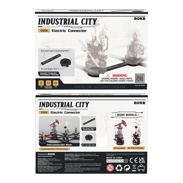 ROKR - Industrial City Electric Connector - Echo Six Hobbies