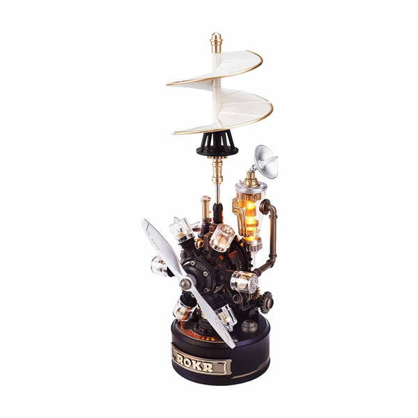 ROKR - Leonardo da Vinci's Helicopter Mechanical 3D Puzzle - Echo Six Hobbies