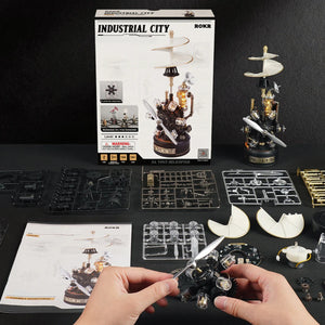 ROKR - Leonardo da Vinci's Helicopter Mechanical 3D Puzzle - Echo Six Hobbies