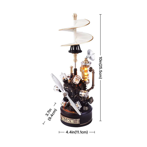 ROKR - Leonardo da Vinci's Helicopter Mechanical 3D Puzzle - Echo Six Hobbies