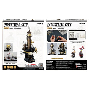 ROKR - Navi Lighthouse Mechanical 3D Puzzle - Echo Six Hobbies