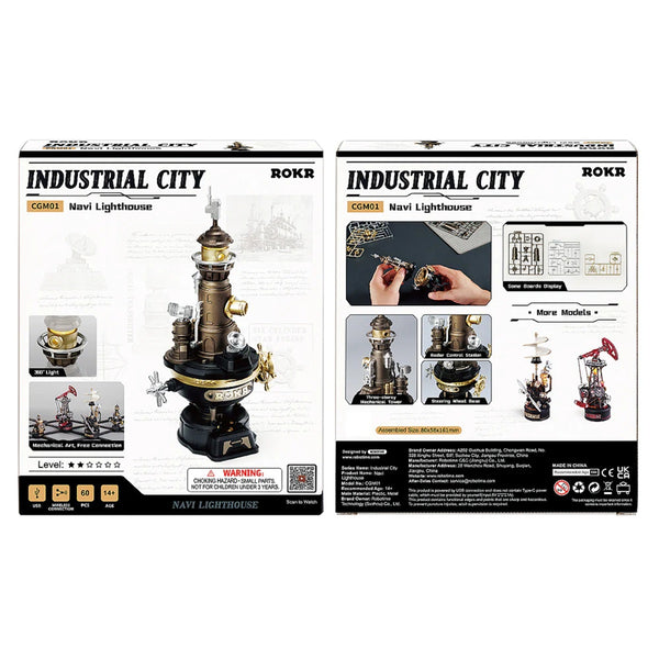 ROKR - Navi Lighthouse Mechanical 3D Puzzle - Echo Six Hobbies