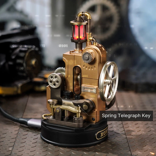 ROKR - Morse Telegraph Mechanical 3D Puzzle - Echo Six Hobbies